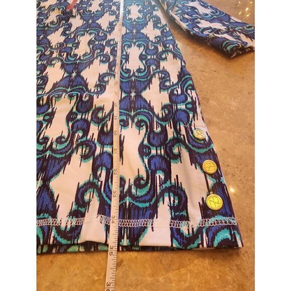 Tracy Negoshain 1/4 zip shift dress size small - Picture 8 of 11